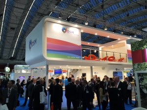 DSM stand at HIE Amsterdam Dec-14